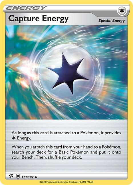 Capture Energy 171/192 Uncommon Rebel Clash Pokémon card