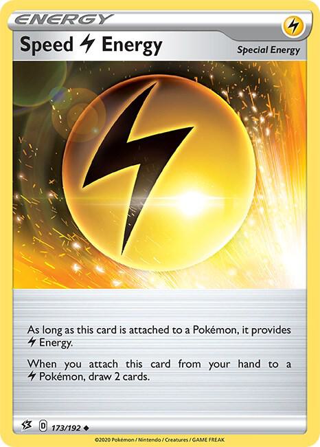 Speed L Energy 173/192 Uncommon Rebel Clash Pokémon card