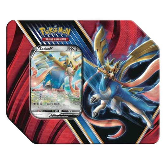 Legends of Galar Tin [Zacian V] Rebel Clash Pokémon card
