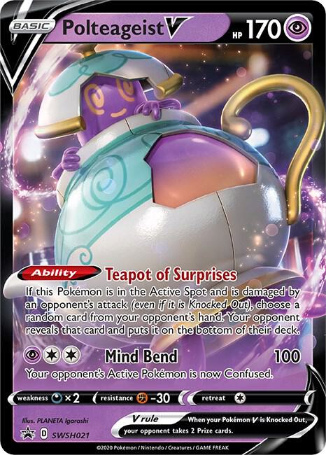 Polteageist V - SWSH021 SWSH021 Promo Sword & Shield Promo Cards Pokémon card