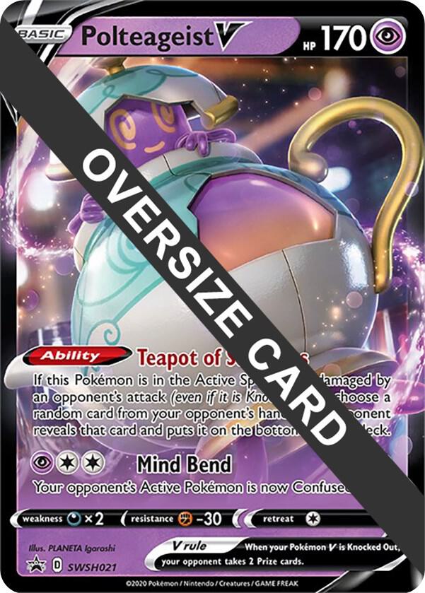 Polteageist V - SWSH021 SWSH021 Promo Jumbo Cards Pokémon card