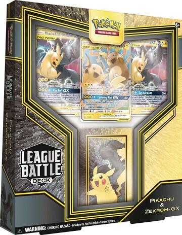 League Battle Decks [Pikachu & Zekrom GX] Miscellaneous Cards & Products Pokémon card