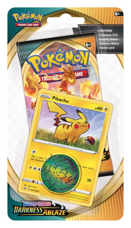 Darkness Ablaze Single Pack Blister [Pikachu] Pokémon card