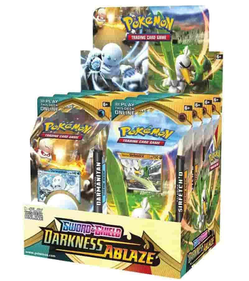 Darkness Ablaze Theme Deck Display - SWSH03: Darkness Ablaze