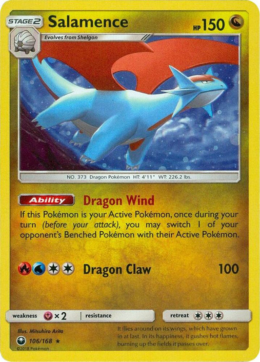 Salamence - 106/168 (Cosmos Holo) Promo Miscellaneous Cards & Products