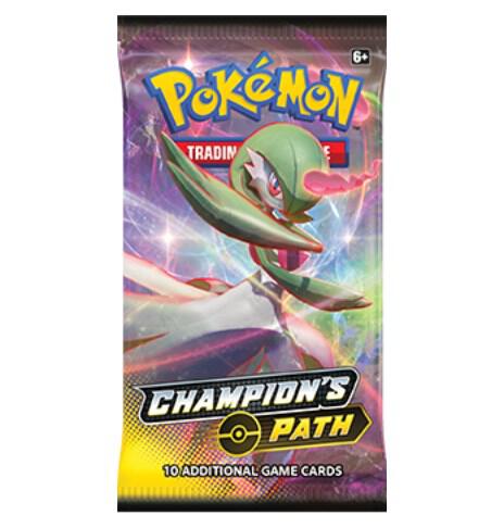 Champion's Path Booster Pack Pokémon card