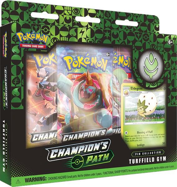 Champion's Path Pin Collection [Turffield Gym] Pokémon card