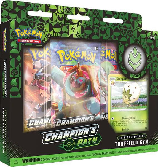 Champion's Path Pin Collection [Turffield Gym] Pokémon card