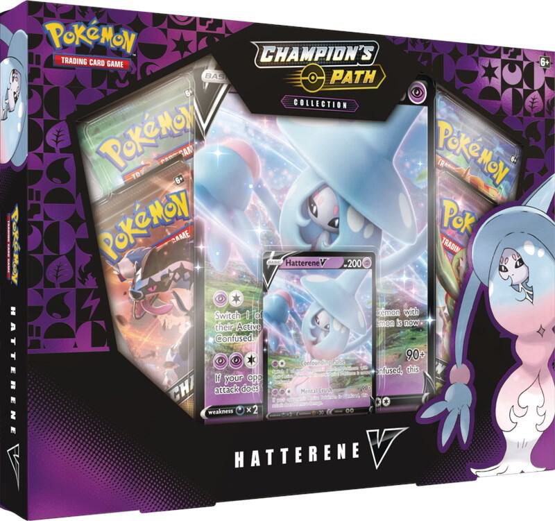 Champion's Path Collection [Hatterene V] Pokémon card