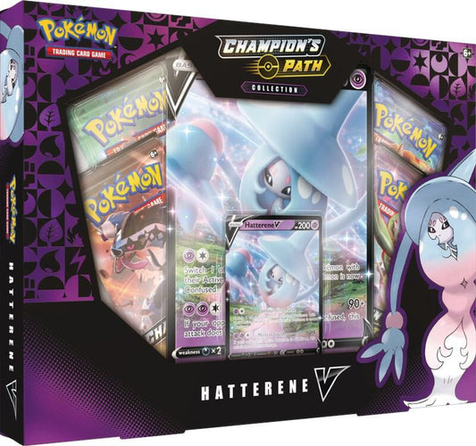 Champion's Path Collection [Hatterene V] Pokémon card