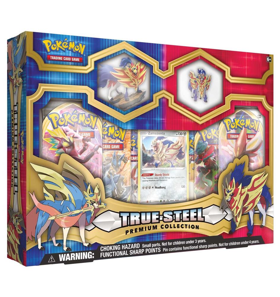 True Steel Premium Collection [Zamazenta] Darkness Ablaze Pokémon card