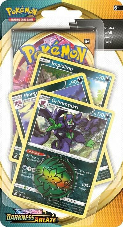 Darkness Ablaze Premium Checklane Blister [Grimmsnarl] - SWSH03: Darkness Ablaze