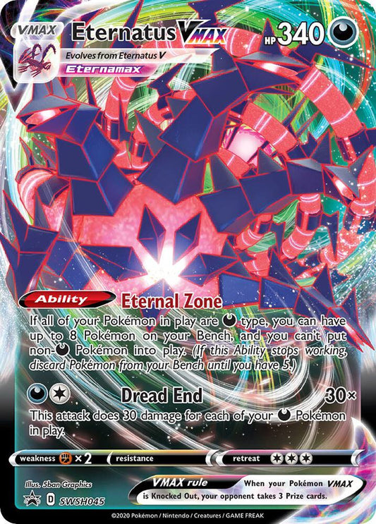 Eternatus VMAX - SWSH045 SWSH045 Promo Sword & Shield Promo Cards Pokémon card