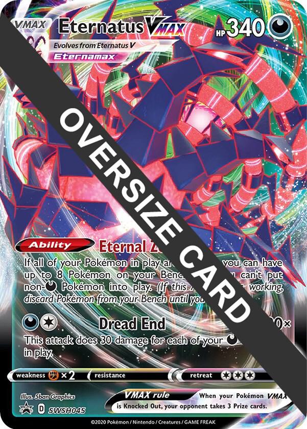 Eternatus VMAX - SWSH045 SWSH045 Promo Jumbo Cards Pokémon card