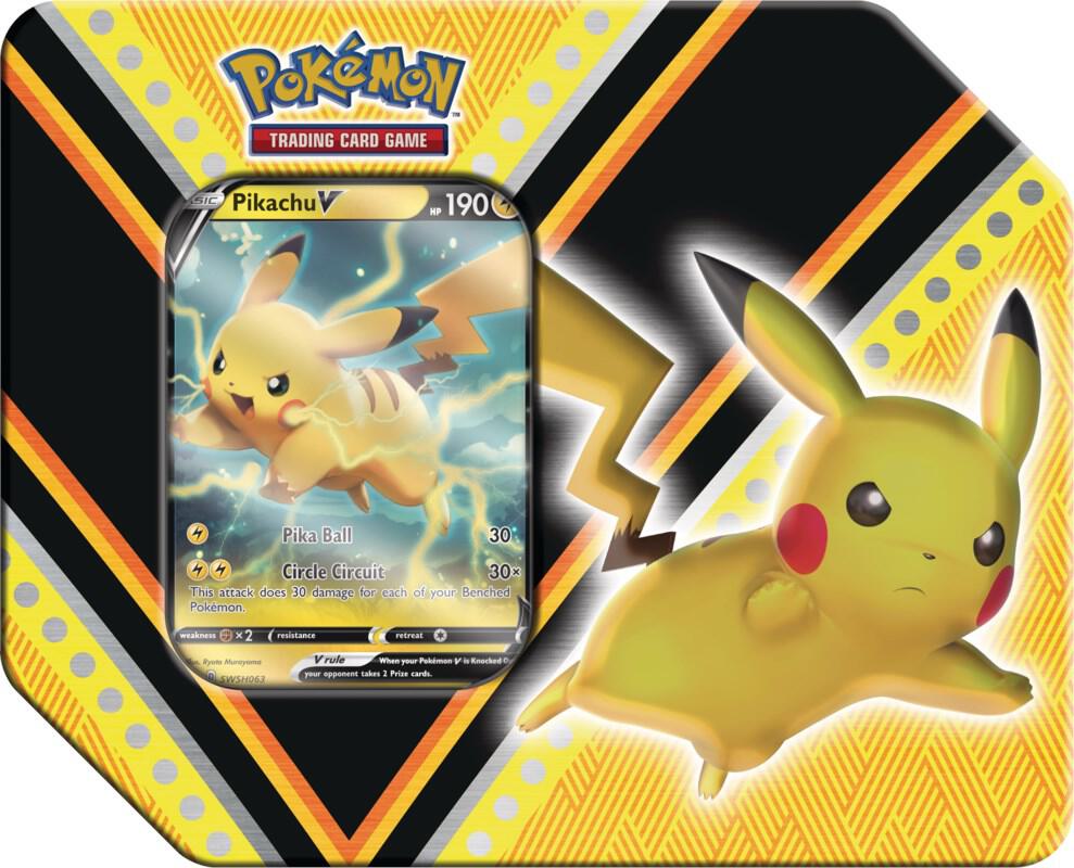 V Powers Tin [Pikachu V] Miscellaneous Cards & Products Pokémon card