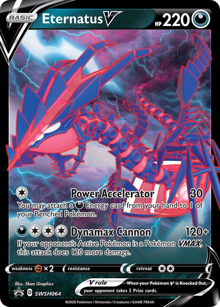 Eternatus V - SWSH064 SWSH064 Promo Sword & Shield Promo Cards Pokémon card