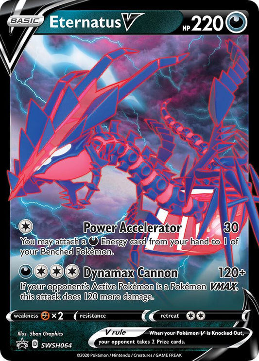 Eternatus V - SWSH064 SWSH064 Promo Sword & Shield Promo Cards Pokémon card