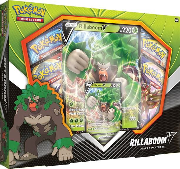 Galar Partners Box [Rillaboom V] Sword & Shield Base Set Pokémon card