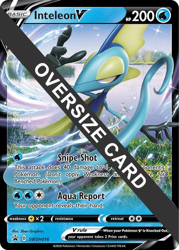 Inteleon V - SWSH016 SWSH016 Promo Jumbo Cards Pokémon card