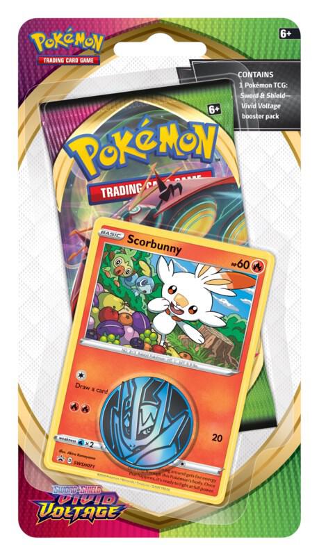 Vivid Voltage Single Pack Blister [Scorbunny] - SWSH04: Vivid Voltage