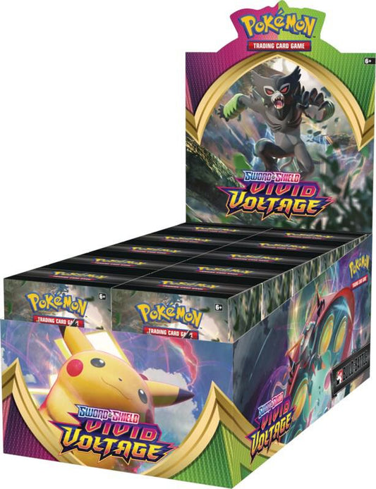 Vivid Voltage Build & Battle Box Display Pokémon card