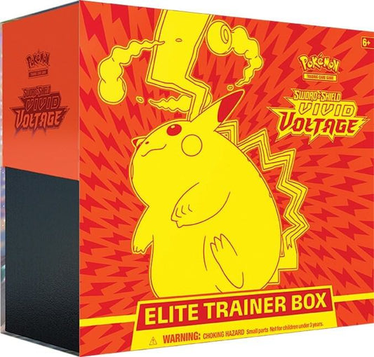 Vivid Voltage Elite Trainer Box - SWSH04: Vivid Voltage