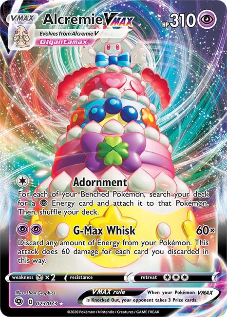 Alcremie VMAX 23/73 Ultra Rare Champion's Path Pokémon card