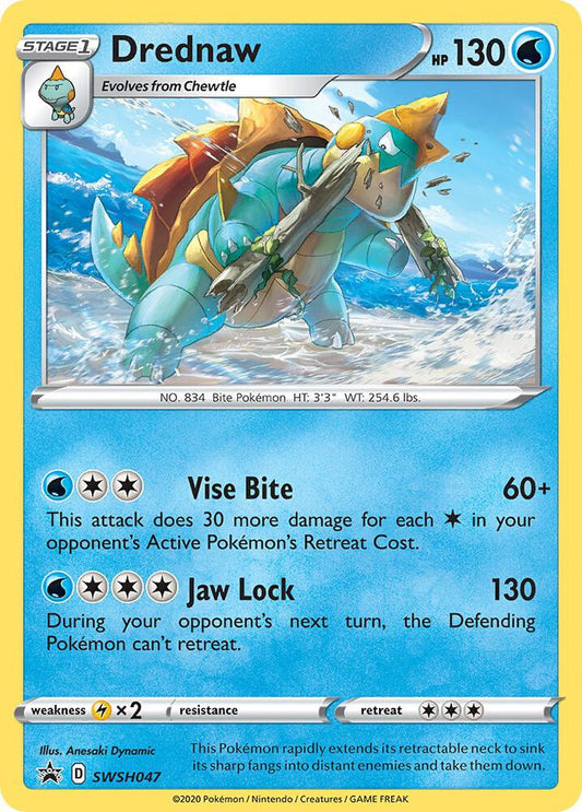 Drednaw - SWSH047 SWSH047 Promo Sword & Shield Promo Cards Pokémon card
