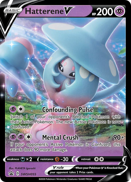Hatterene V - SWSH055 SWSH055 Promo Sword & Shield Promo Cards Pokémon card