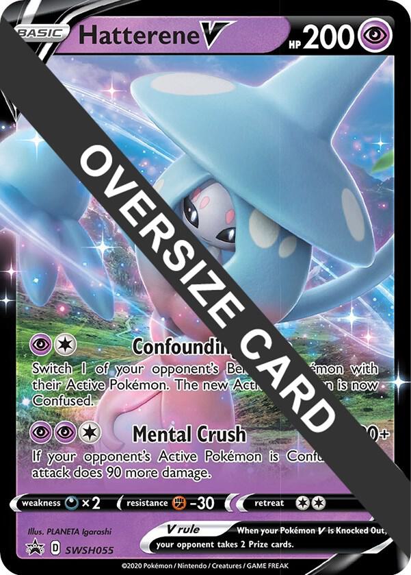 Hatterene V - SWSH055 SWSH055 Promo Jumbo Cards Pokémon card