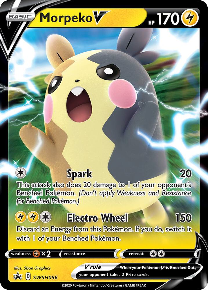 Morpeko V - SWSH056 SWSH056 Promo Sword & Shield Promo Cards Pokémon card