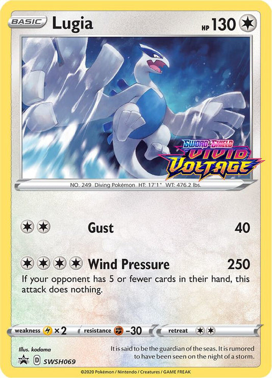 Lugia - SWSH069 (Prerelease) SWSH069 Promo Sword & Shield Promo Cards Pokémon card