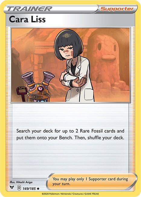 Cara Liss 149/185 Uncommon Vivid Voltage Pokémon card