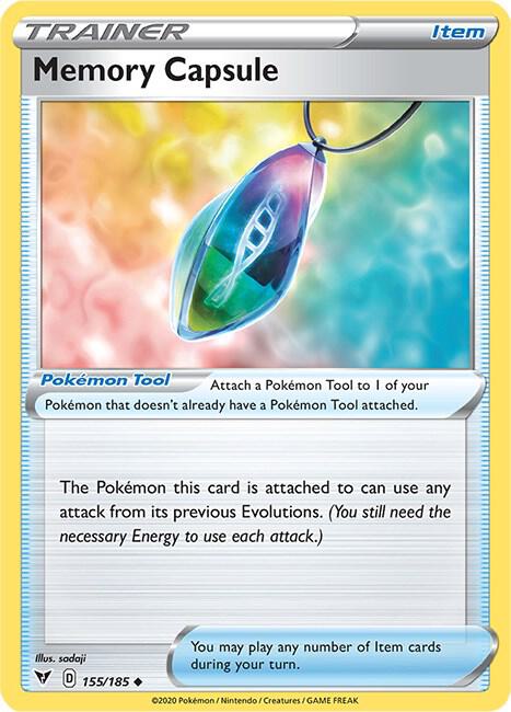 Memory Capsule 155/185 Uncommon Vivid Voltage Pokémon card