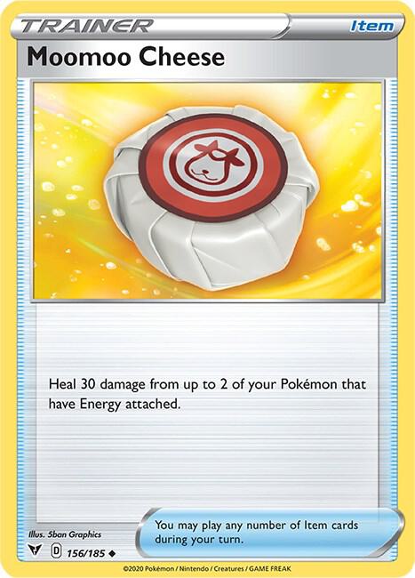 Moomoo Cheese 156/185 Uncommon Vivid Voltage Pokémon card