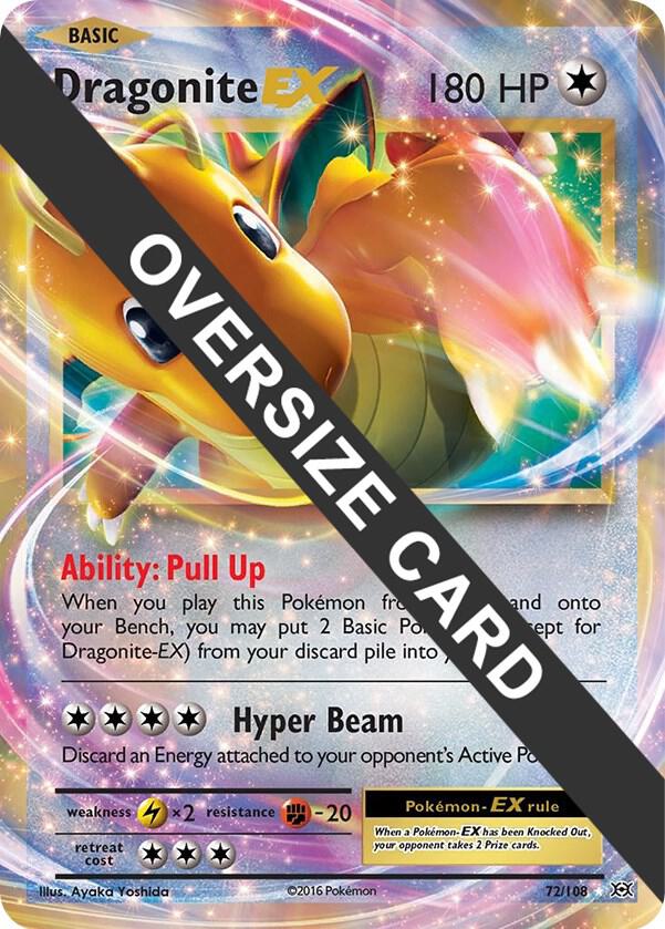 Dragonite EX - 72/108 Promo Jumbo Cards