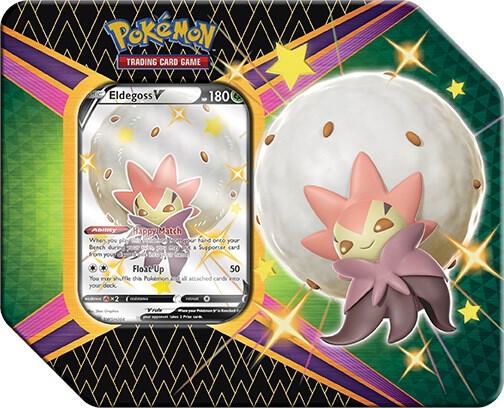 Shining Fates V Tin [Eldegoss V] Pokémon card