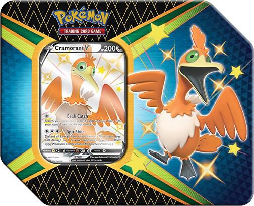 Shining Fates V Tin [Cramorant V] Pokémon card