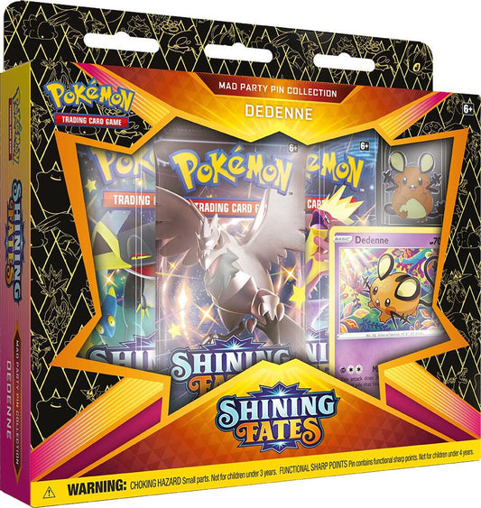 Shining Fates Mad Party Pin Collection [Dedenne] Pokémon card