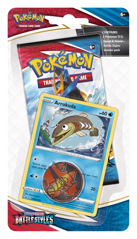 Battle Styles Single Pack Blister [Arrokuda] Pokémon card
