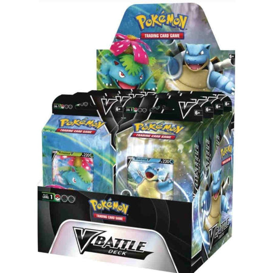 V Battle Deck Display [Venusaur V/Blastoise V] Miscellaneous Cards & Products