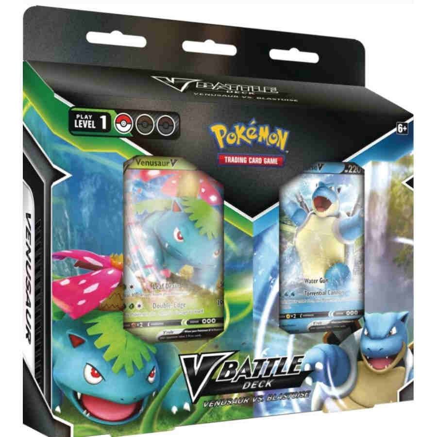 V Battle Deck Bundle [Venusaur V/Blastoise V] Miscellaneous Cards & Products Pokémon card