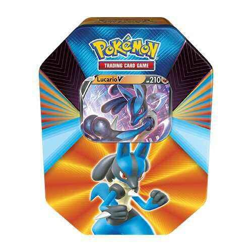 V Forces Tin [Lucario V] - Miscellaneous Cards & Products