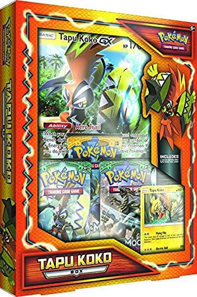 Tapu Koko Box (International Version) Miscellaneous Cards & Products Pokémon card