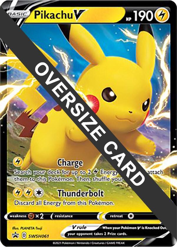 Pikachu V - SWSH061 SWSH061 Promo Jumbo Cards Pokémon card