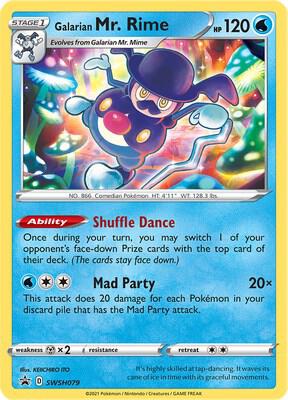 Galarian Mr. Rime - SWSH079 - SWSH079 Promo SWSH: Sword & Shield Promo Cards