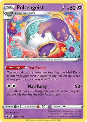 Polteageist - SWSH081 SWSH081 Promo Sword & Shield Promo Cards Pokémon card