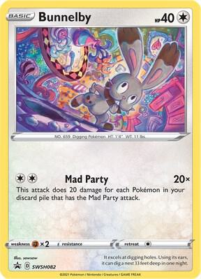Bunnelby - SWSH082 - SWSH082 Promo SWSH: Sword & Shield Promo Cards