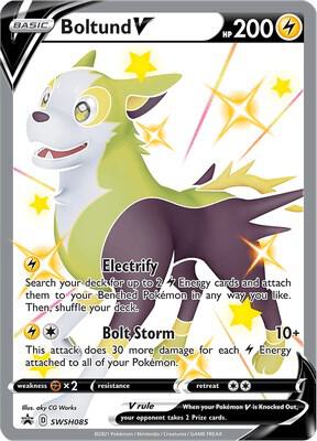 Boltund V - SWSH085 - SWSH085 Promo SWSH: Sword & Shield Promo Cards