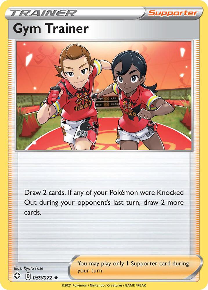 Gym Trainer - 059/072 Uncommon Shining Fates